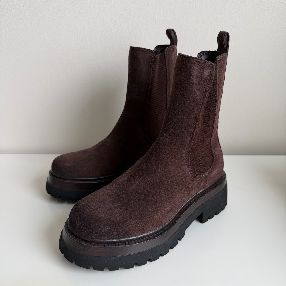 Steve Madden Women's Blitzen Lug-Sole Chelsea Booties